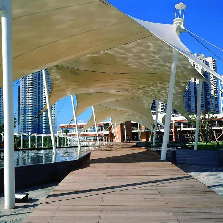 肃北膜结构景观棚