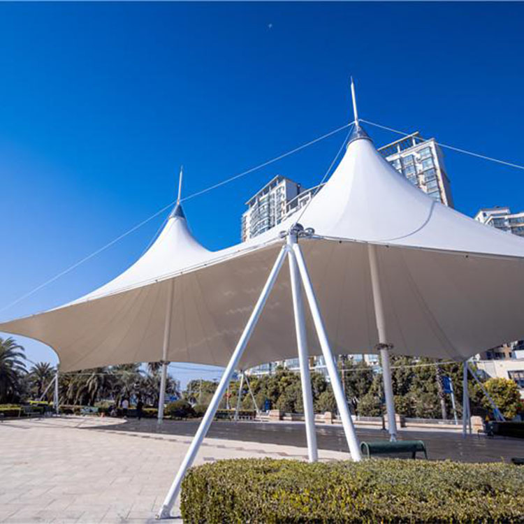 肃北膜结构景观棚