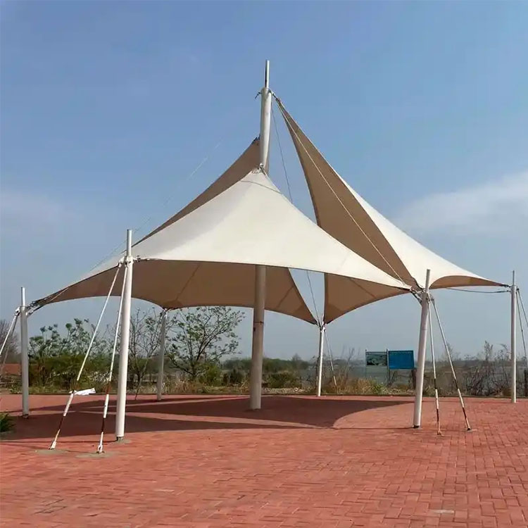 肃北膜结构景观棚