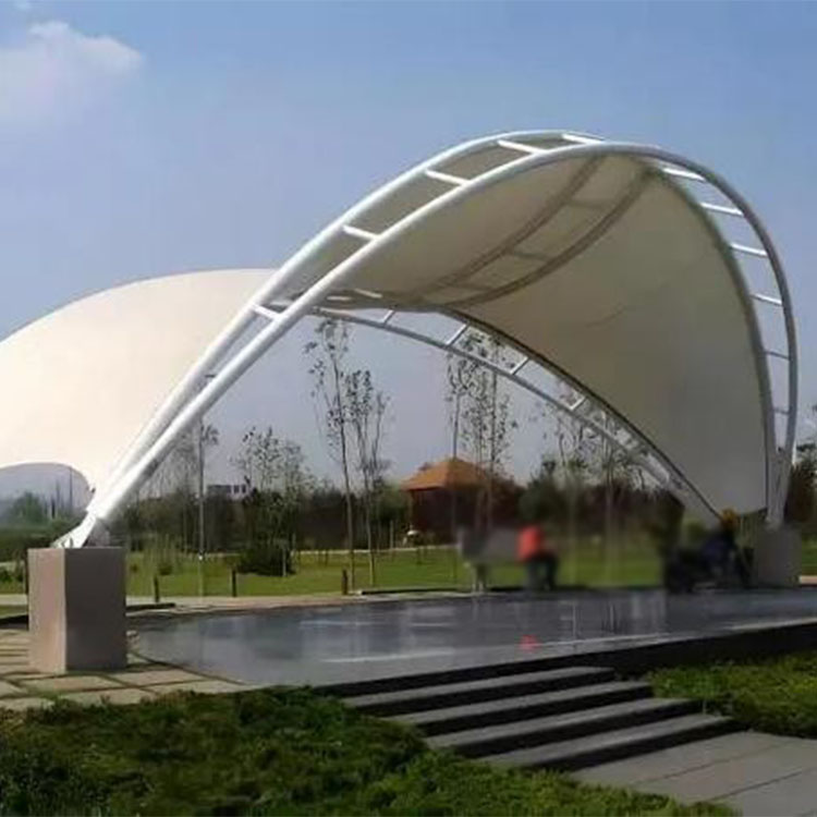 肃北膜结构景观棚