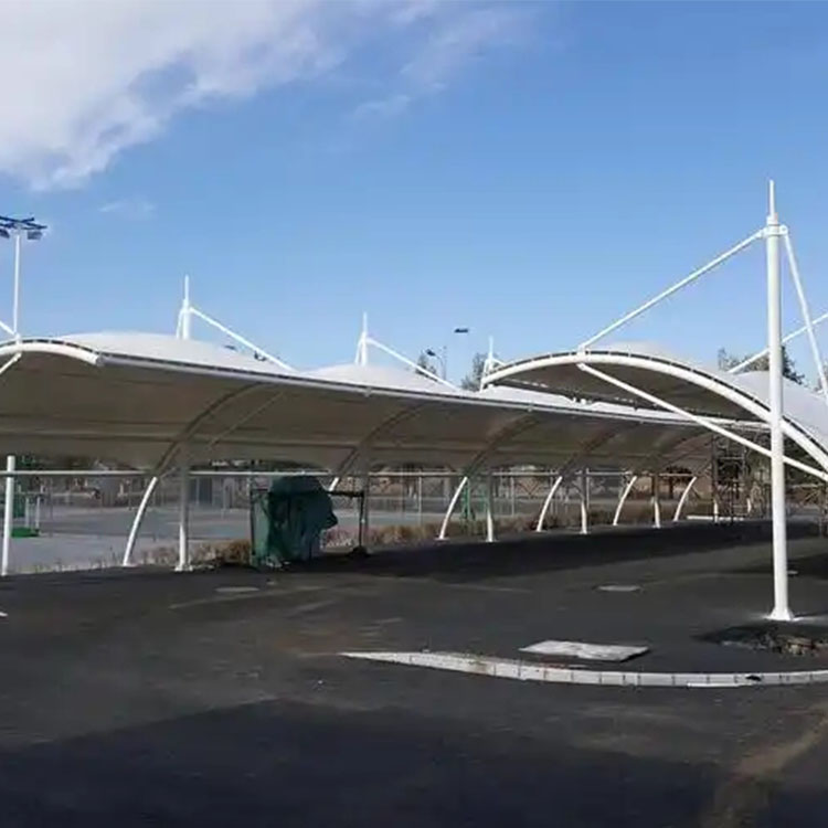 肃北膜结构电动车棚