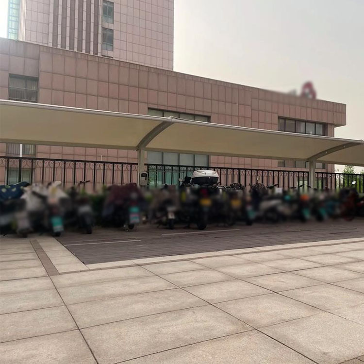 肃北膜结构电动车棚