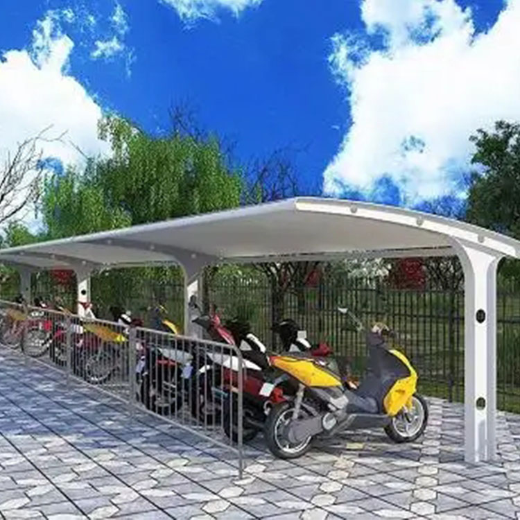 肃北膜结构电动车棚