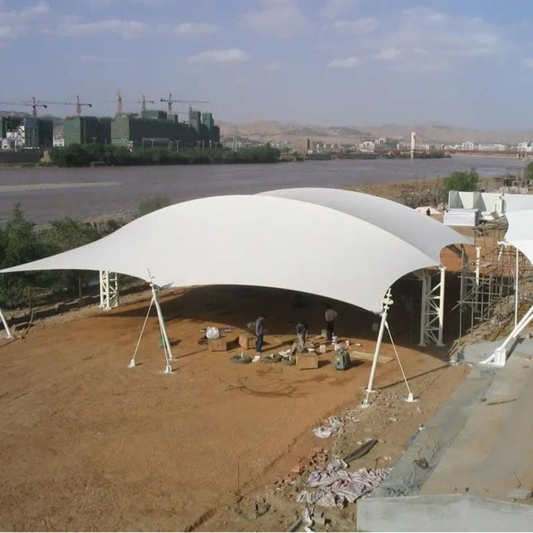 肃北膜结构汽车棚